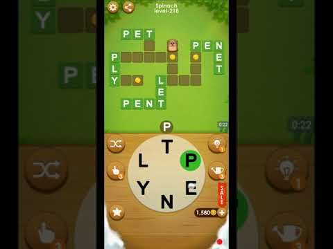 Video guide by ETPC EPIC TIME PASS CHANNEL: Word Farm Cross Level 218 #wordfarmcross