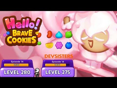 Video guide by Jelly Sapinho: Hello! Brave Cookies Level 275 #hellobravecookies