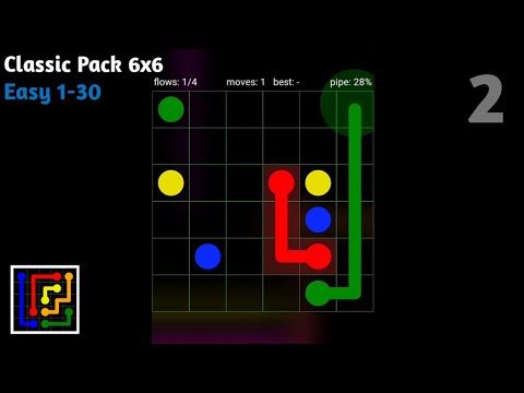 Video guide by TapLazerOn!: Flow Free Pack 6106 - Level 130 #flowfree