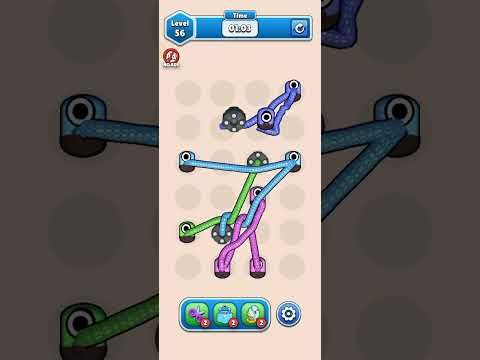 Video guide by Studio Gameplay: Twisted Tangle Level 56 #twistedtangle