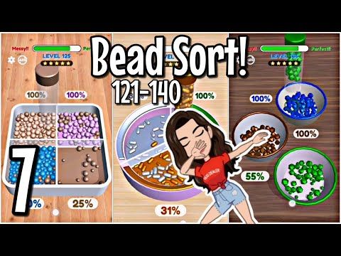 Video guide by YeyisPlay: Bead Sort Part 7 - Level 121 #beadsort