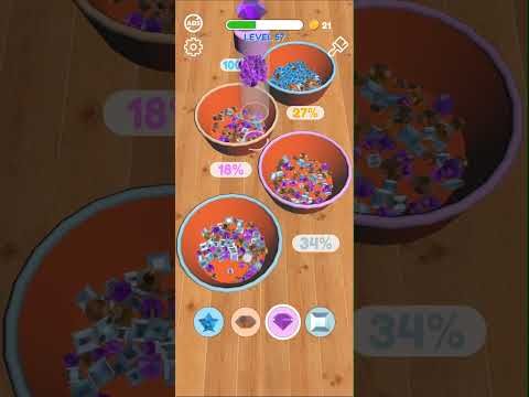 Video guide by 4Max gaming: Bead Sort Level 57 #beadsort