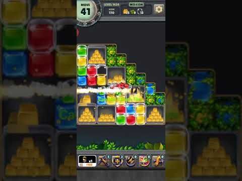 Video guide by Calculus Physics Chem Accounting Tam Mai Thanh Cao: Jewel Blast : Temple Level 1434 #jewelblast