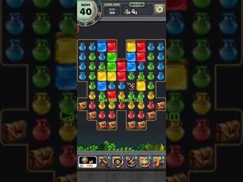 Video guide by Calculus Physics Chem Accounting Tam Mai Thanh Cao: Jewel Blast : Temple Level 1382 #jewelblast