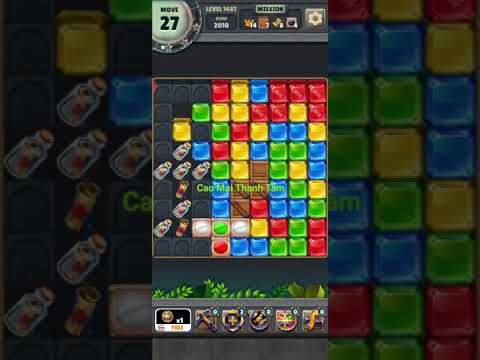 Video guide by Calculus Physics Chem Accounting Tam Mai Thanh Cao: Jewel Blast : Temple Level 1487 #jewelblast