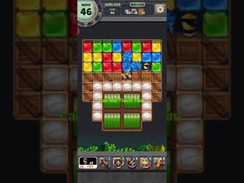 Video guide by Calculus Physics Chem Accounting Tam Mai Thanh Cao: Jewel Blast : Temple Level 1433 #jewelblast