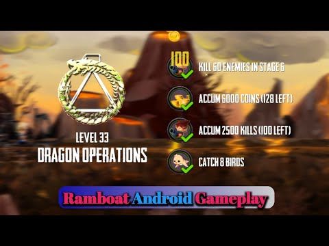Video guide by OKHE GAMING: Ramboat Level 33 #ramboat