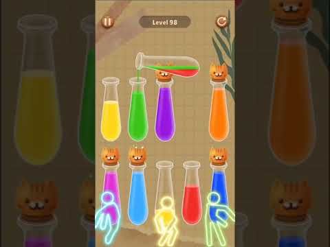 Video guide by ade aprianti: Water Sort Color Puzzle Level 98 #watersortcolor