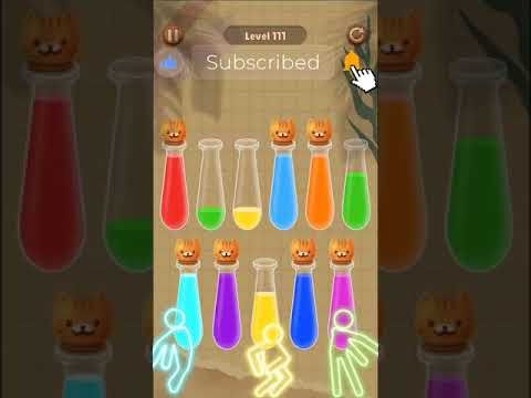 Video guide by ade aprianti: Water Sort Color Puzzle Level 111 #watersortcolor