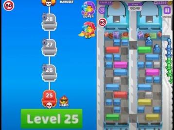 Video guide by Lim Shi San: Seat Away Level 25 #seataway