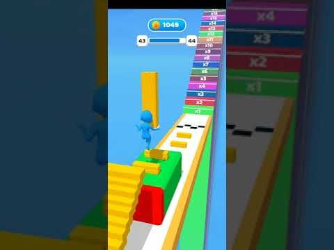 Video guide by Rk Pathak Gamer 01: Stairs Race 3D Level 43 #stairsrace3d