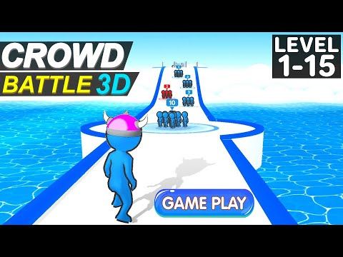 Video guide by Top Chart Gameplay: Crowd Battle 3D Level 115 #crowdbattle3d