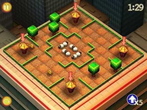 Video guide by Federico Boccaccio: Running Sheep: Tiny Worlds Level 53 #runningsheeptiny