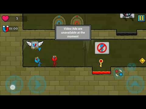 Video guide by Crazy Gamer: Red and Blue Level 4 #redandblue