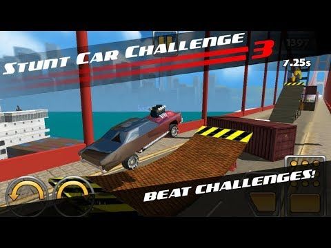 Video guide by Top Car and Bike Games: Stunt Car Challenge! Level 1 #stuntcarchallenge