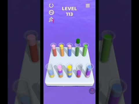 Video guide by Glitter and Gaming Hub: Sort It 3D Level 113 #sortit3d