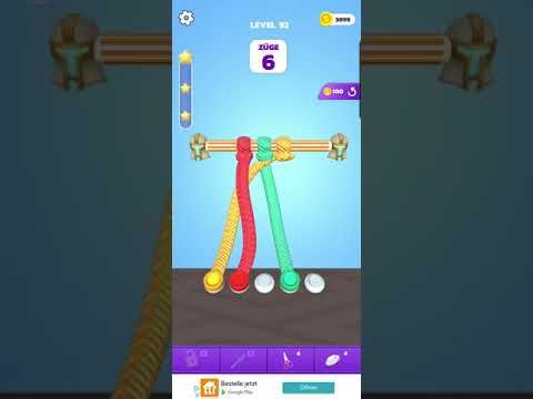 Video guide by Shorts_Handy_Gamer: Tangle Master 3D Level 92 #tanglemaster3d
