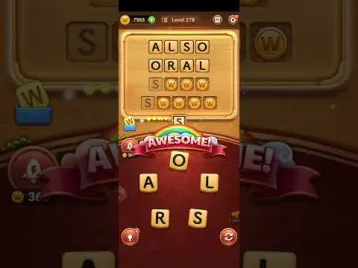Video guide by Gamer TPVK: Word Connect Puzzle Level 278 #wordconnectpuzzle