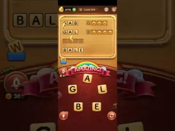 Video guide by Gamer TPVK: Word Connect Puzzle Level 254 #wordconnectpuzzle