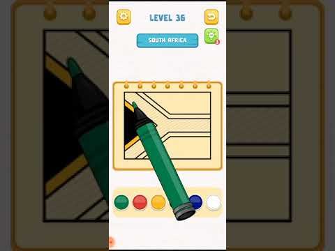 Video guide by الرابح Win: Flag Painting Puzzle Level 36 #flagpaintingpuzzle
