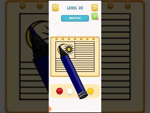 Video guide by الرابح Win: Flag Painting Puzzle Level 22 #flagpaintingpuzzle