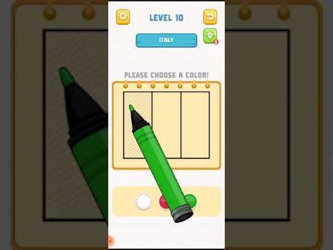 Video guide by الرابح Win: Flag Painting Puzzle Level 10 #flagpaintingpuzzle