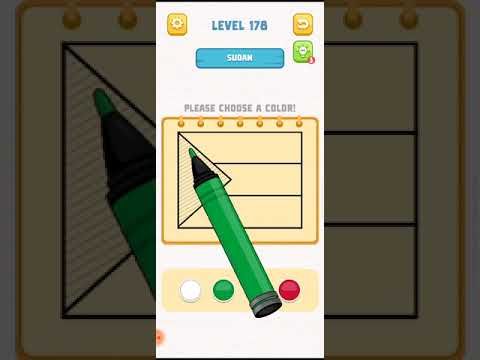 Video guide by الرابح Win: Flag Painting Puzzle Level 178 #flagpaintingpuzzle