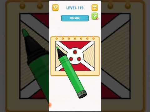 Video guide by الرابح Win: Flag Painting Puzzle Level 179 #flagpaintingpuzzle