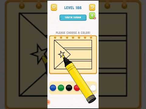 Video guide by الرابح Win: Flag Painting Puzzle Level 186 #flagpaintingpuzzle