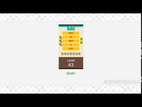 Video guide by AnswersMob.com: Guess the Word Level 43 #guesstheword