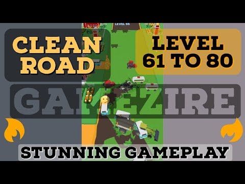 Video guide by Gamezire: Clean Road Level 61 #cleanroad