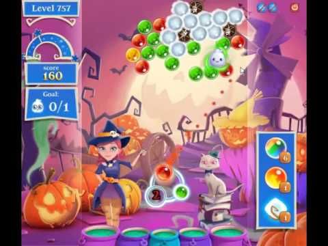 Video guide by skillgaming: Bubble Witch Saga 2 Level 757 #bubblewitchsaga