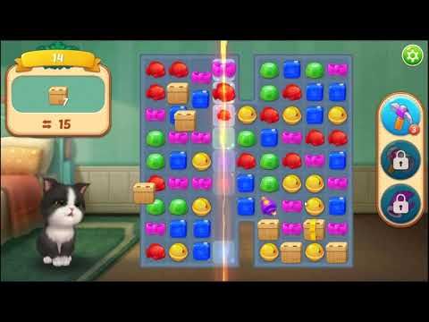 Video guide by skillgaming: Kitten Match Level 14 #kittenmatch