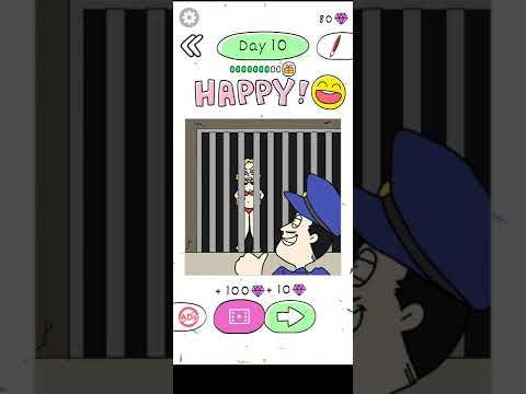 Video guide by Gw Hasan Lxr: Draw Happy Police! Level 10 #drawhappypolice
