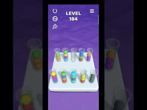 Video guide by lazzy YT: Sort It 3D Level 184 #sortit3d