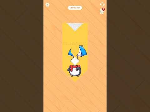 Video guide by CrazyFRoG Game: Paper Fold Level 324 #paperfold