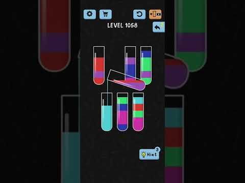 Video guide by HelpingHand: Color Sort! Level 1058 #colorsort