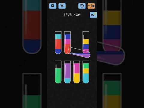Video guide by HelpingHand: Color Sort! Level 124 #colorsort