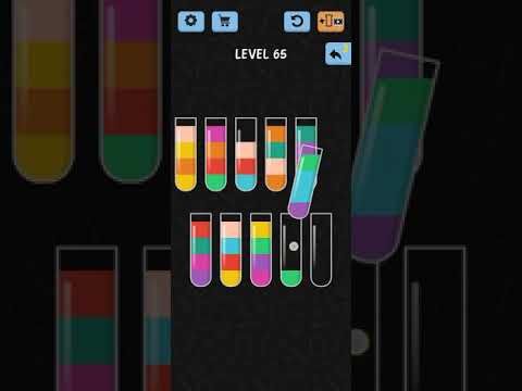 Video guide by Gaming ZAR Channel: Color Sort! Level 65 #colorsort