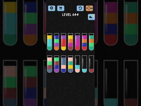 Video guide by HelpingHand: Color Sort! Level 644 #colorsort