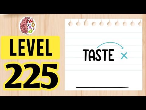 Video guide by Mr NooB: Brain Test: Tricky Words Level 225 #braintesttricky