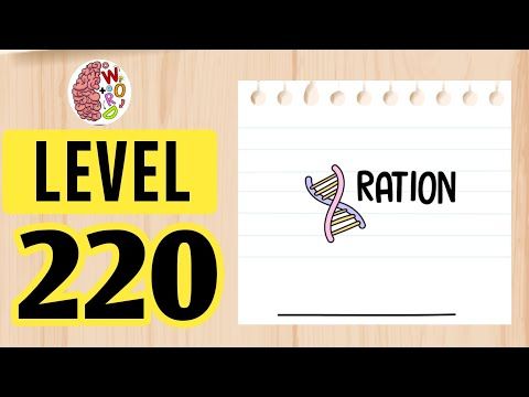 Video guide by Mr NooB: Brain Test: Tricky Words Level 220 #braintesttricky