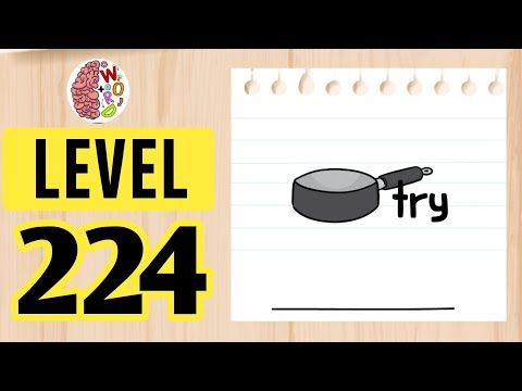 Video guide by Mr NooB: Brain Test: Tricky Words Level 224 #braintesttricky