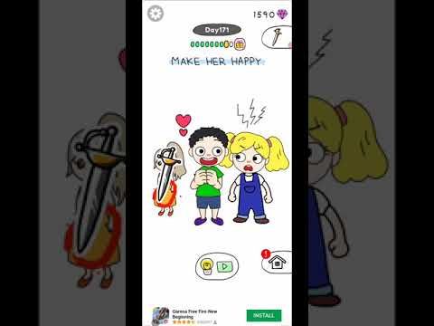 Video guide by Fazie Gamer: Draw Happy Puzzle Level 171 #drawhappypuzzle