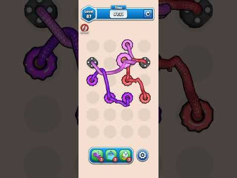Video guide by Studio Gameplay: Twisted Tangle Level 87 #twistedtangle