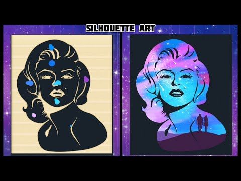 Video guide by Asmr Art: Silhouette Art Part 23 #silhouetteart