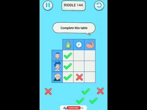 Video guide by Game solver joe: Brain Riddle Level 144 #brainriddle