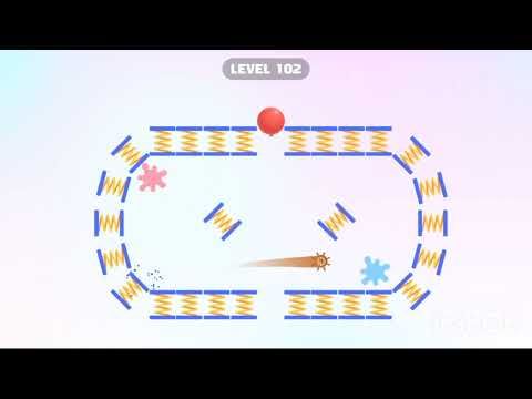 Video guide by YangLi Games: Thorn And Balloons Level 102 #thornandballoons
