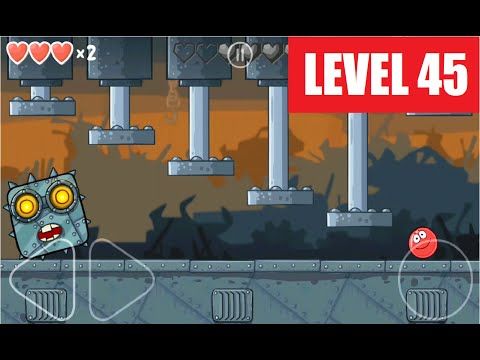 Video guide by Indian Game Nerd: Red Ball Level 45 #redball