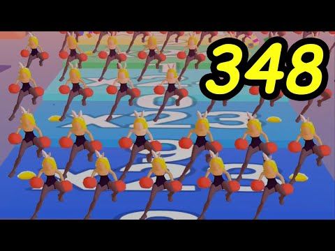 Video guide by Hiwos Gaming: Cheerleader Run 3d Level 347 #cheerleaderrun3d